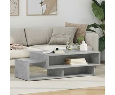 Kavos staliukas Betono pilka 105 x 50 x 32,5 cm