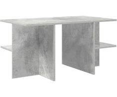 Kavos staliukas Betono pilka 87 x 50 x 45 cm Dirbtinė mediena
