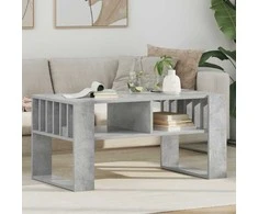 Kavos staliukas Betono pilka 92 x 49,5 x 45 cm Apdirbta mediena