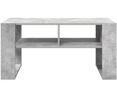 Kavos staliukas Betono pilka 92 x 49,5 x 45 cm Apdirbta mediena