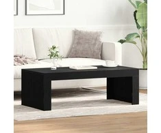Kavos staliukas Juodas ąžuolas 102 x 50 x 35 cm