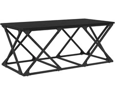 Kavos staliukas Juodas ąžuolas 100 x 49 x 40 cm