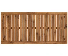 Kavos staliukas NAARDEN Natūrali ir juoda 49 x 100,5 x 45 cm