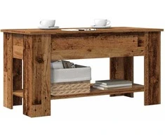 kavos staliukas Old Wood 101x49x52 cm Engineered Wood