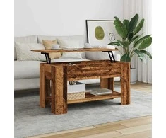 kavos staliukas Old Wood 101x49x52 cm Engineered Wood