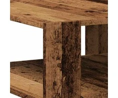 kavos staliukas Old Wood 58x58x40 cm Engineered Wood