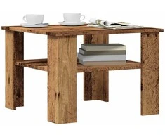 kavos staliukas Old Wood 60x60x42 cm Engineered Wood