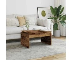 kavos staliukas Old Wood 68x50x38 cm Engineered Wood