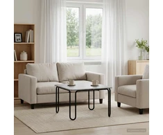 Kavos staliukas Pilka Sonoma 79,5 x 79,5 x 45 cm