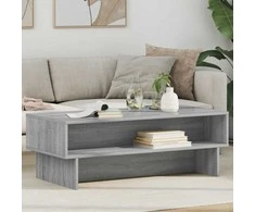 Kavos staliukas Pilkas Sonoma 100 x 46 x 35 cm Apdirbta mediena