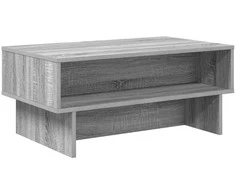 Kavos staliukas Pilkas Sonoma 80 x 46 x 35 cm Apdirbta mediena