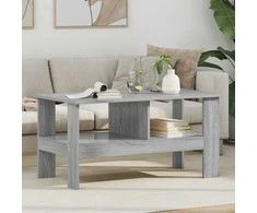 Kavos staliukas Pilkas Sonoma 90 x 50 x 45 cm Apdirbta mediena