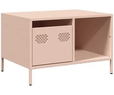 kavos staliukas rožinis 68,5x50x43,5cm šaltai valcuotas plienas