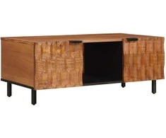 Kavos staliukas Ruda 100 x 54 x 40 cm Kietas mango medis