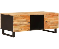 Kavos staliukas Ruda 100 x 54 x 40 cm Kietas mango medis
