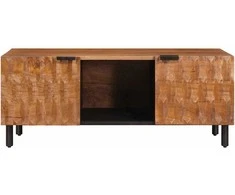 Kavos staliukas Ruda 100 x 54 x 40 cm Kietas mango medis