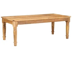 Kavos staliukas Ruda 110 x 55 x 40 cm Kietas mango medis