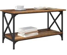 Kavos staliukas Sena mediena 80 x 45 x 45.5 cm Apdirbta mediena