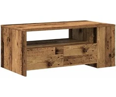 Kavos staliukas su stalčių Senovinis medis 102 x 55 x 43,5 cm