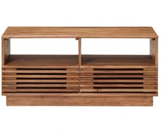 Rankų darbo kavos stalas Teak medžio rudas 85 x 45,5 x 40 cm