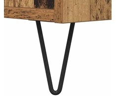 Kavos staliukas su stalčių Senovinis medis 102 x 44,5 x 50 cm