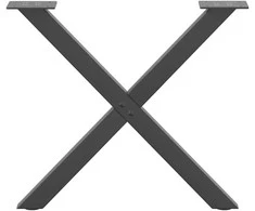 Kavos staliuko kojelės, 2 vnt., antracito spalvos, 50x(42-43) cm, plienas