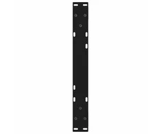 Kavos staliuko kojelės, 2 vnt., juodos, 50x(30-31,3) cm, plienas