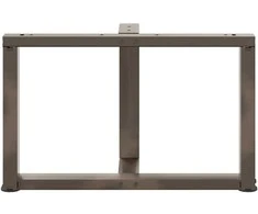 Kavos staliuko kojelės, 2 vnt., juodos, 70x25x(42-43) cm, plienas