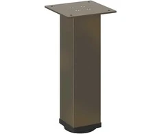 Kavos staliuko kojelės, 4 vnt., natūralus plienas, 30-32 cm, plienas