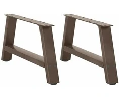 Kavos staliuko kojelės, A formos, 2 vnt., 70x(30-31) cm, plienas