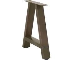 Kavos staliuko kojelės, A formos, 2 vnt., 50x(42-43) cm, plienas