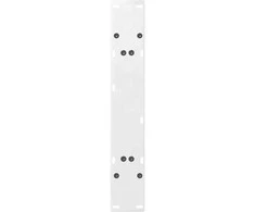 Valgomojo stalo kojelės, 2 vnt., baltos, 70x(72-73) cm, plienas, A formos