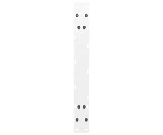 Kavos staliuko kojelės, 2 vnt., baltos, 70x(30-31) cm, plienas, A formos