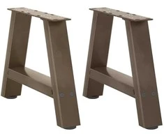 Kavos staliuko kojelės, A formos, 2 vnt., 50x(30-31) cm, plienas
