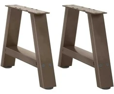 Kavos staliuko kojelės, A formos, 2 vnt., 30x(30-31) cm, plienas