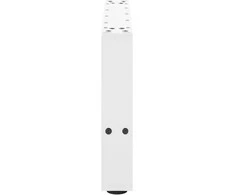 Kavos staliuko kojelės, balta, 2 vnt., 50x(30-31)cm, plienas
