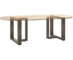 Kavos staliuko kojelės, T formos, 2 vnt., natūralus plienas, 50x25x(42-43) cm, plienas