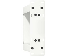 Kavos staliuko kojelės, 2 vnt., baltos, 30x(30-31) cm, plienas, U formos