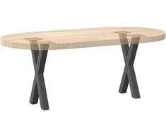 Kavos staliuko kojelės, 2 vnt., antracito spalvos, 38x(42-43) cm, plienas