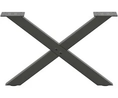 Kavos staliuko kojelės, 2 vnt., antracito spalvos, 50x(30-31) cm, plienas