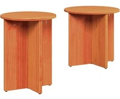 Kavos staliukas 2 pcs Vaško ruda