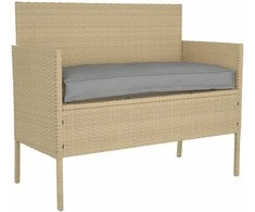 Pallet pagalvių rinkinys 2 pcs Pilka 100 x 40 x 8 cm