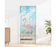 Kenkėjų Durų Užuolaida multicolor 200 x 90 cm Bambukas