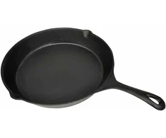 Ketaus keptuvė griliui, 30 cm, apvali
