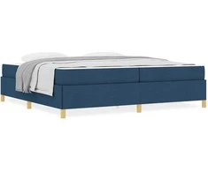 Lova Lovos rėmas su čiužiniu Mėlyna 200 x 200 cm audinys