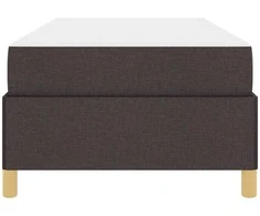 Lova Lovos rėmas su čiužiniu Tamsiai rudas 100 x 200 cm audinys