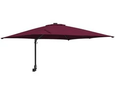 Sodo skėtis Bordo raudona 248,5 x 247,5 x 160 cm