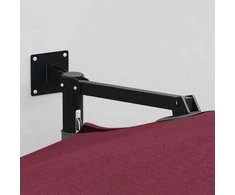 Sodo skėtis Bordo raudona 248 x 248 x 148 cm