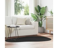 Kilimas HUARTE Juoda 120 x 170 cm Poliesteris
