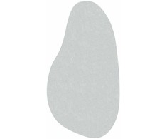 Kilimas HUARTE Pilka 80 x 150 cm Poliesteris
